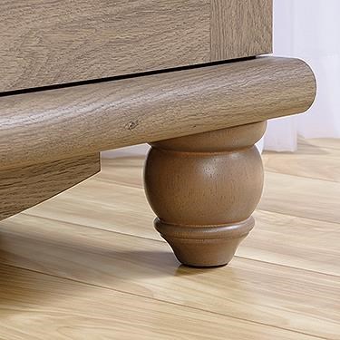 Sauder harbor view library with doors salt oak sale